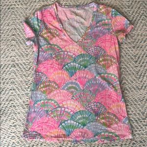 Lilly Pulitzer shell shirt